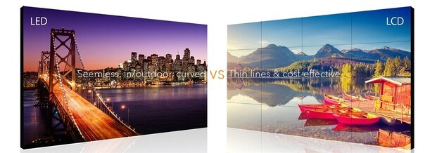 So sánh giữa tivi LCD và tivi LED