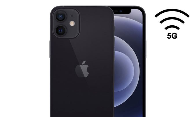 Điện thoại iPhone 12 64GB Đen Tốc độ truyền tải 5G