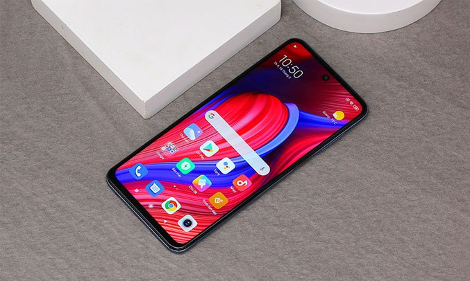Điện thoại Xiaomi Redmi Note 9s 4GB/64GB Xám Kích thước màn hình 6.67 inch cùng độ phân giải 1080 x 2400 pixel
