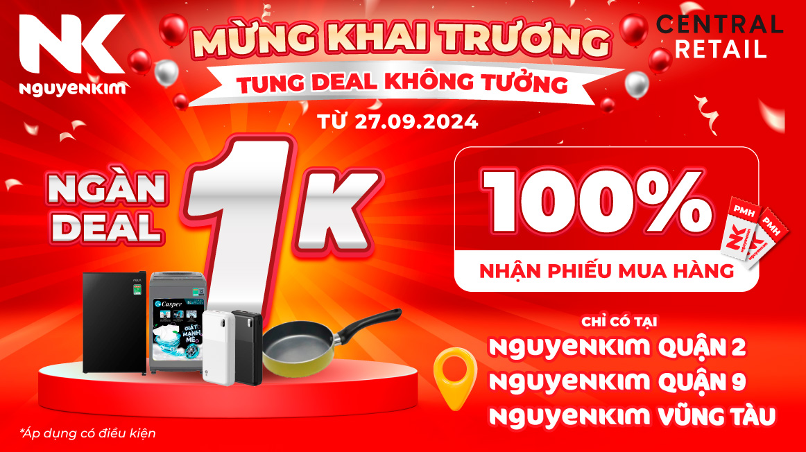 Khai trương diện mạo mới Trung tâm Nguyễn Kim Quận 2, Quận 9 và Vũng Tàu