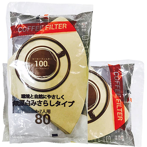 Giấy Thấm Lọc Coffee Filter 185Mm X 114Mm (80 Tờ/Túi) Màu Nâu