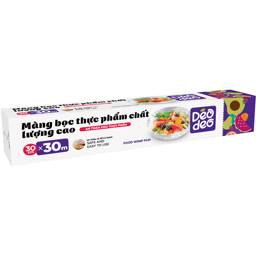 Màng bọc thực phẩm chất lượng cao Deodeo 30 cm x 30m