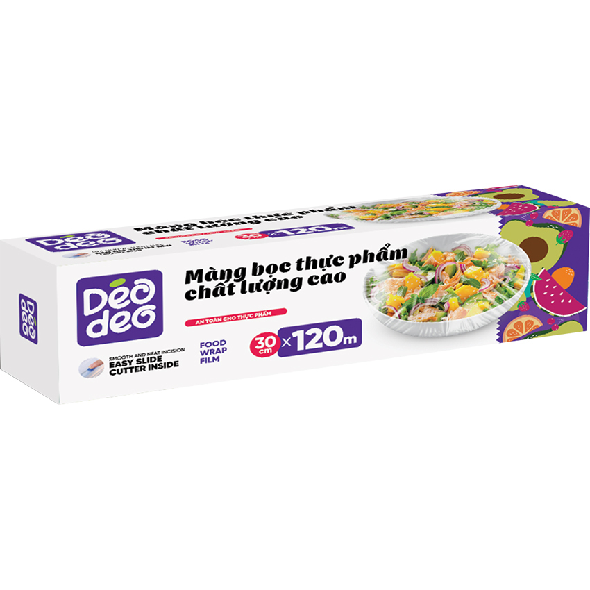 Màng Bọc Thực Phẩm Chất Lượng Cao Deodeo 30Cm X 120M