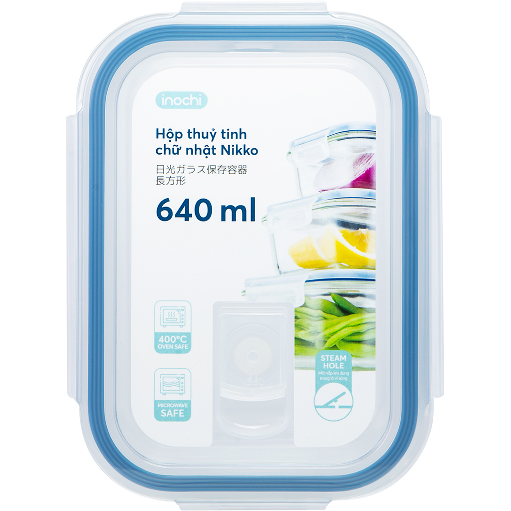 Hộp Thủy Tinh Nikko 640ml