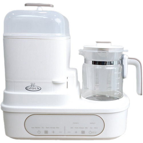 Máy Tiệt Trùng + Nấu Chậm Kết Hợp Bình Đun Gluck Baby Gx26
