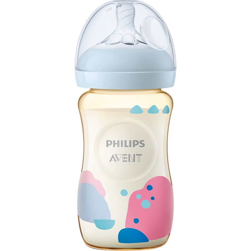 Bình sữa mô phỏng tự nhiên Philips Avent SCF582.10 260ml cho trẻ từ 1 tháng tuổi