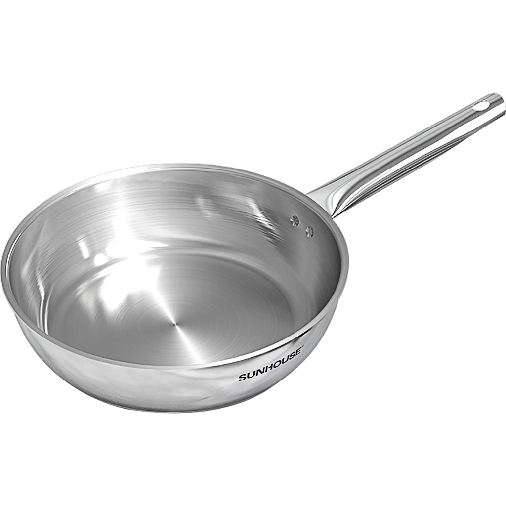 Chảo Inox Đa Lớp Sunhouse 24 Cm In24M6