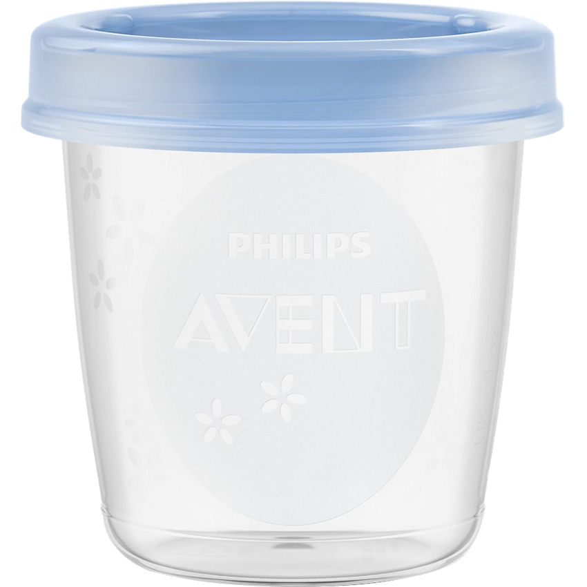 Cốc trữ sữa bằng nhựa Philips Avent SCF618.10 (10 ly 180ml)