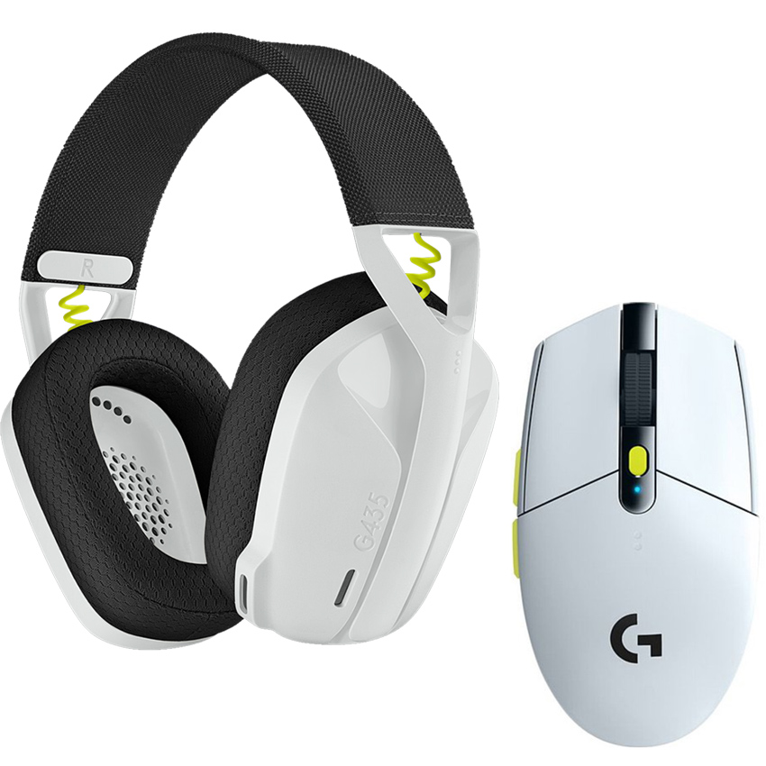 Combo Chuột và Tai nghe Gaming Logitech G304 SE + G435 SE | Nguyễn Kim