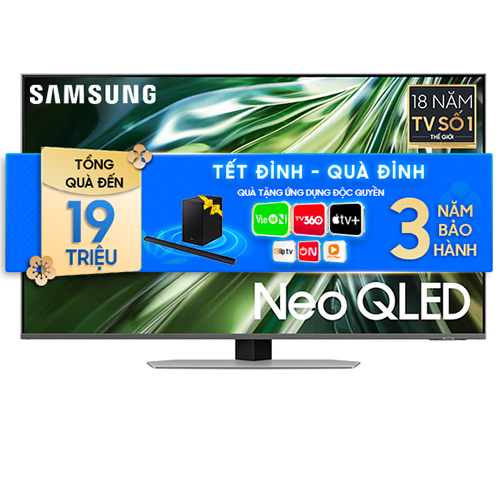 Smart Tivi Neo QLED Samsung 4K 75 inch QA75QN90DAKXXV