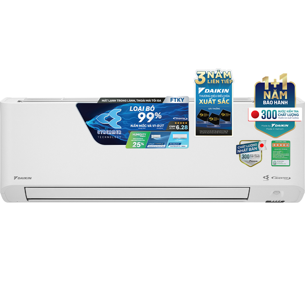 Máy lạnh Daikin Inverter 1.5 HP FTKY35WMVMV