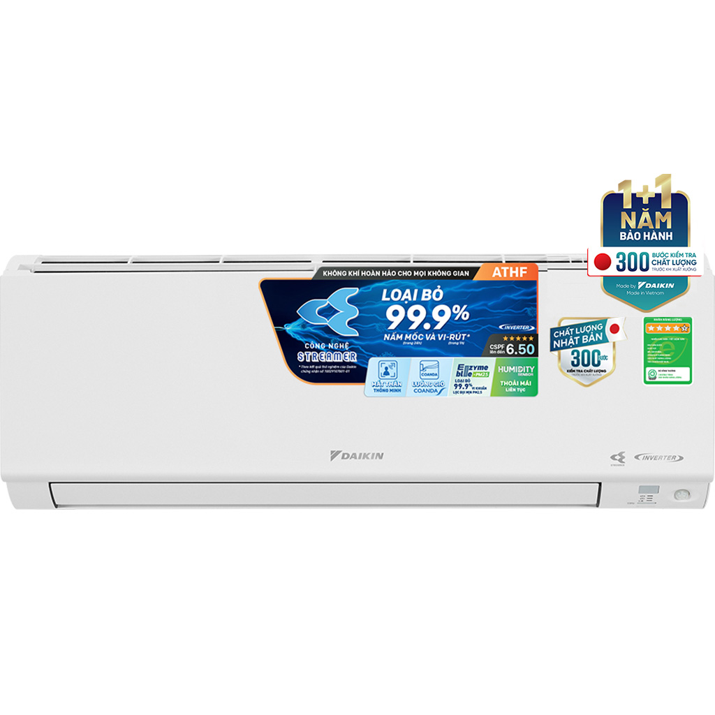 Máy lạnh Daikin Inverter 1.5 HP ATHF35XVMV