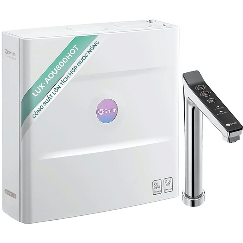 Máy lọc nước đặt gầm công suất lớn AO Smith Ross™ LUX-AOU800HOT