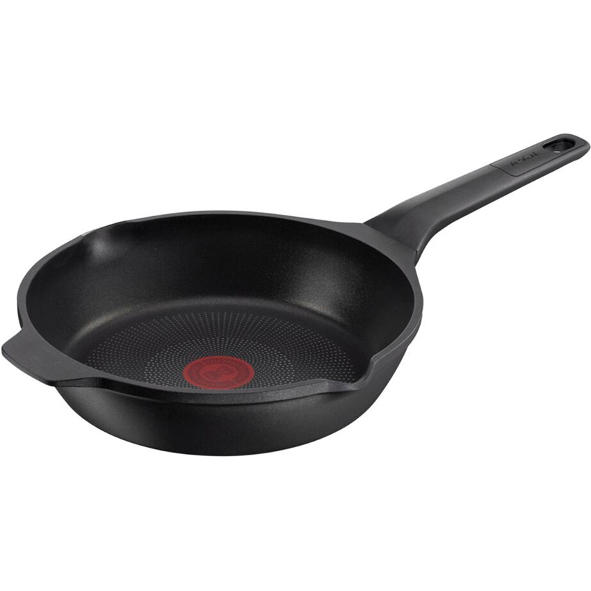 Chảo Đúc Chống Dính Tefal Robusto E2490444 Có Miệng Rót Đường Kính 24 Cm