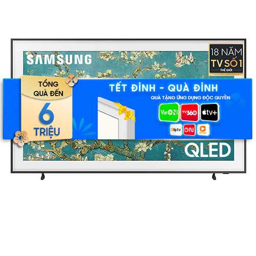 Smart Tivi QLED Samsung 4K 75 inch QA75LS03BAKXXV