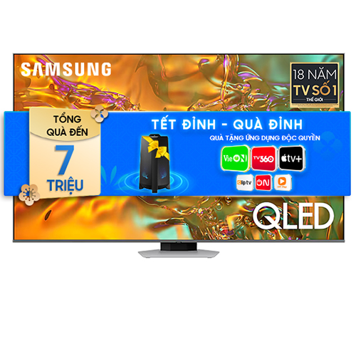 Smart Tivi QLED Samsung 4K 75 inch QA75Q80DAKXXV