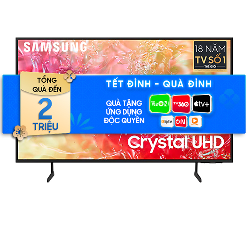 Smart Tivi Samsung 4K 55 inch UA55DU7000KXXV