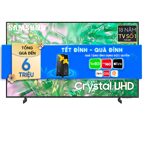 Smart Tivi Samsung 4K 85 Inch Ua85Du8000Kxxv