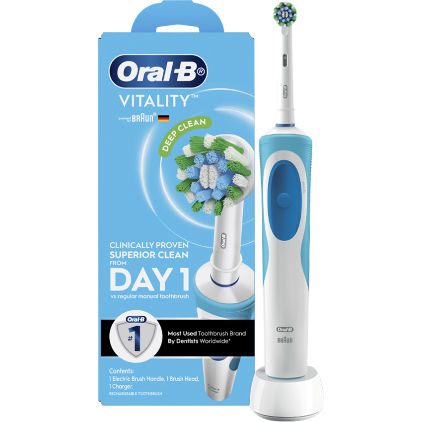 Bàn chải đánh răng điện Oral-B Vitality Deep Clean D12.513