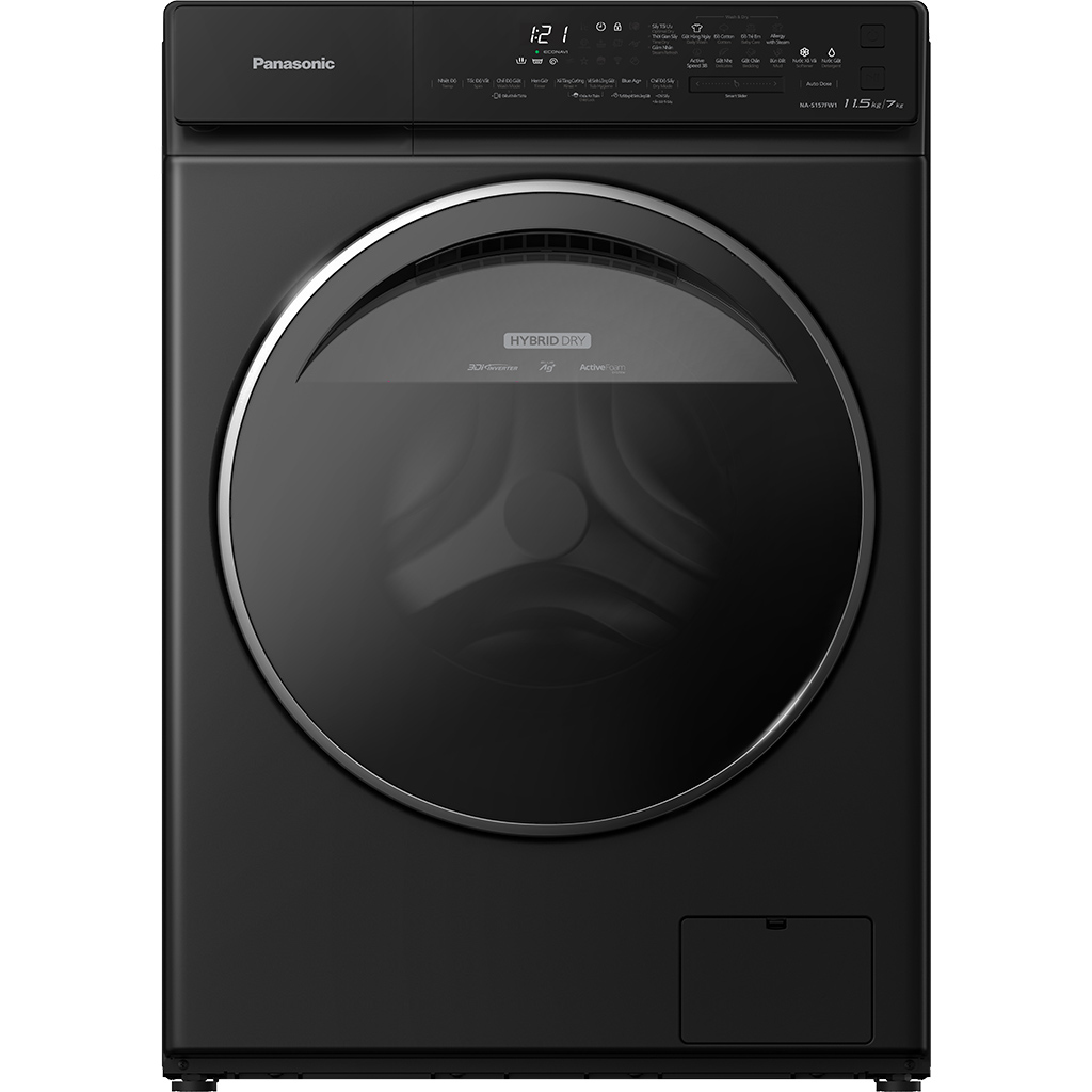 Máy giặt sấy Panasonic Inverter 11.5/7kg NA-S157FW1BV