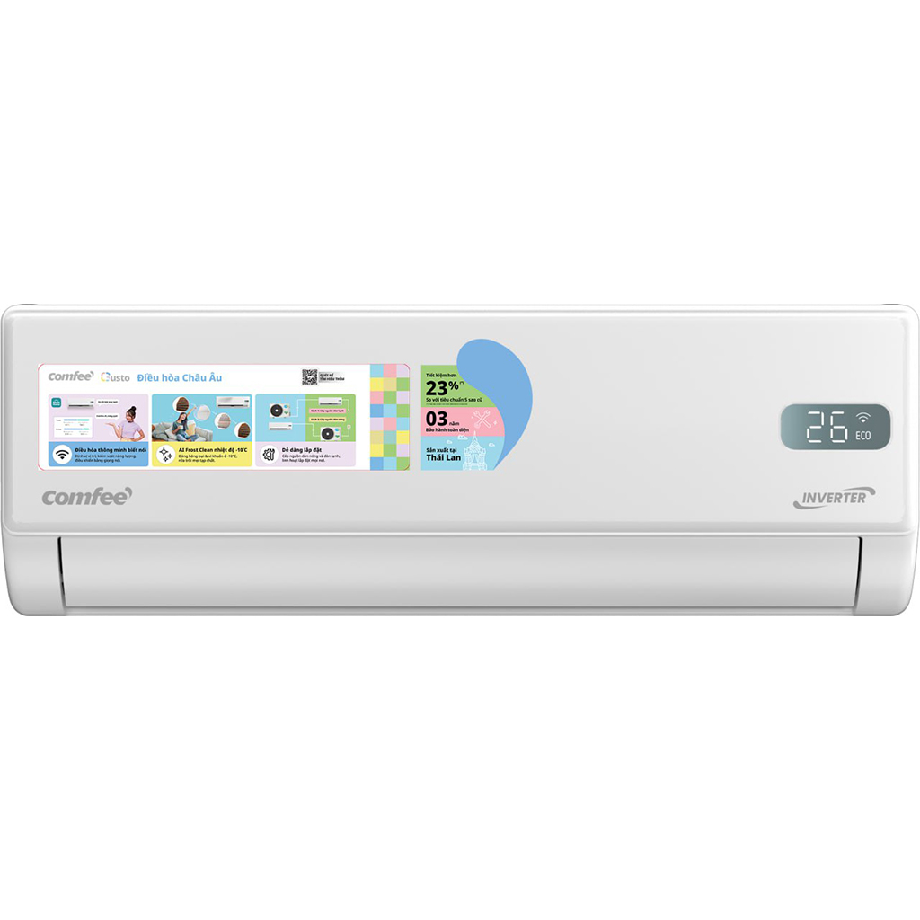 Máy Lạnh Comfee Inverter 2.5 Hp Cfs - 25Vgpf/Cfs - 25Vgpc