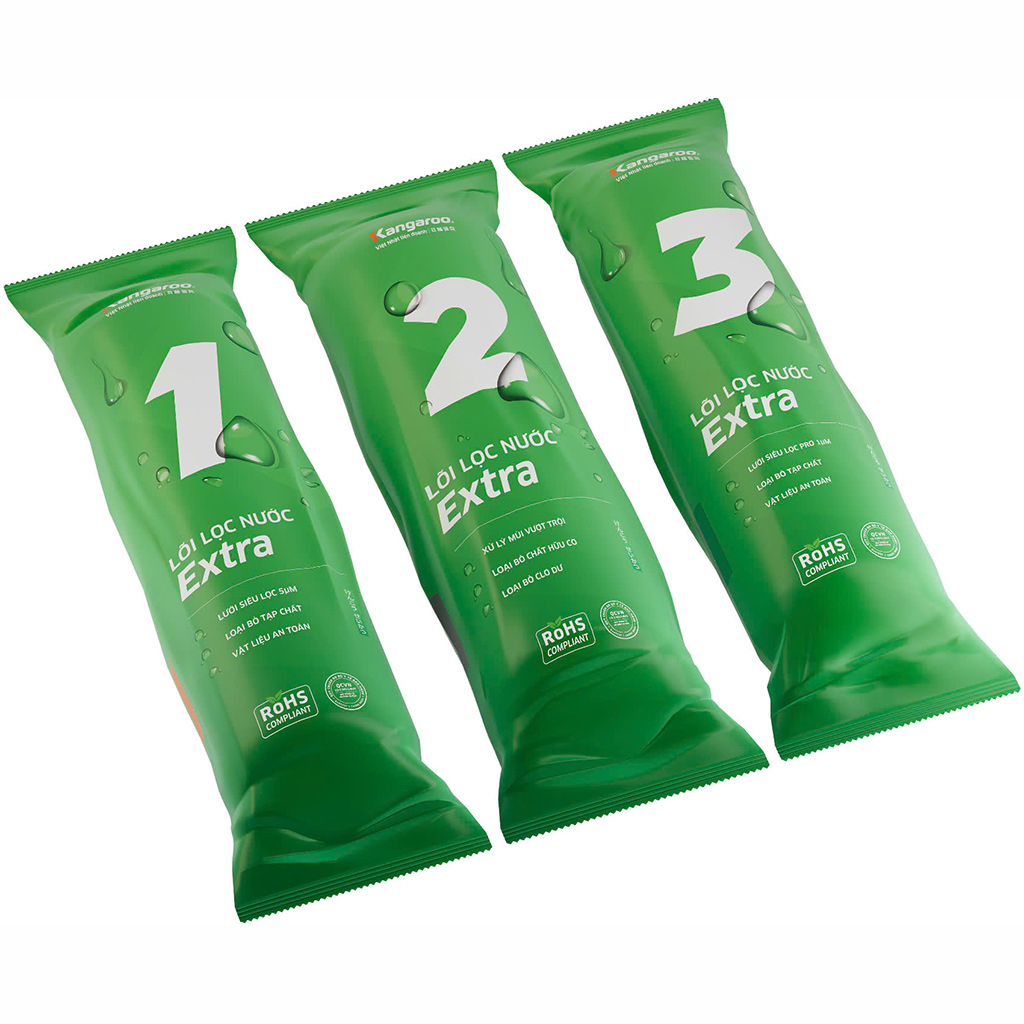Bộ Lõi Lọc Kangaroo Extra 123