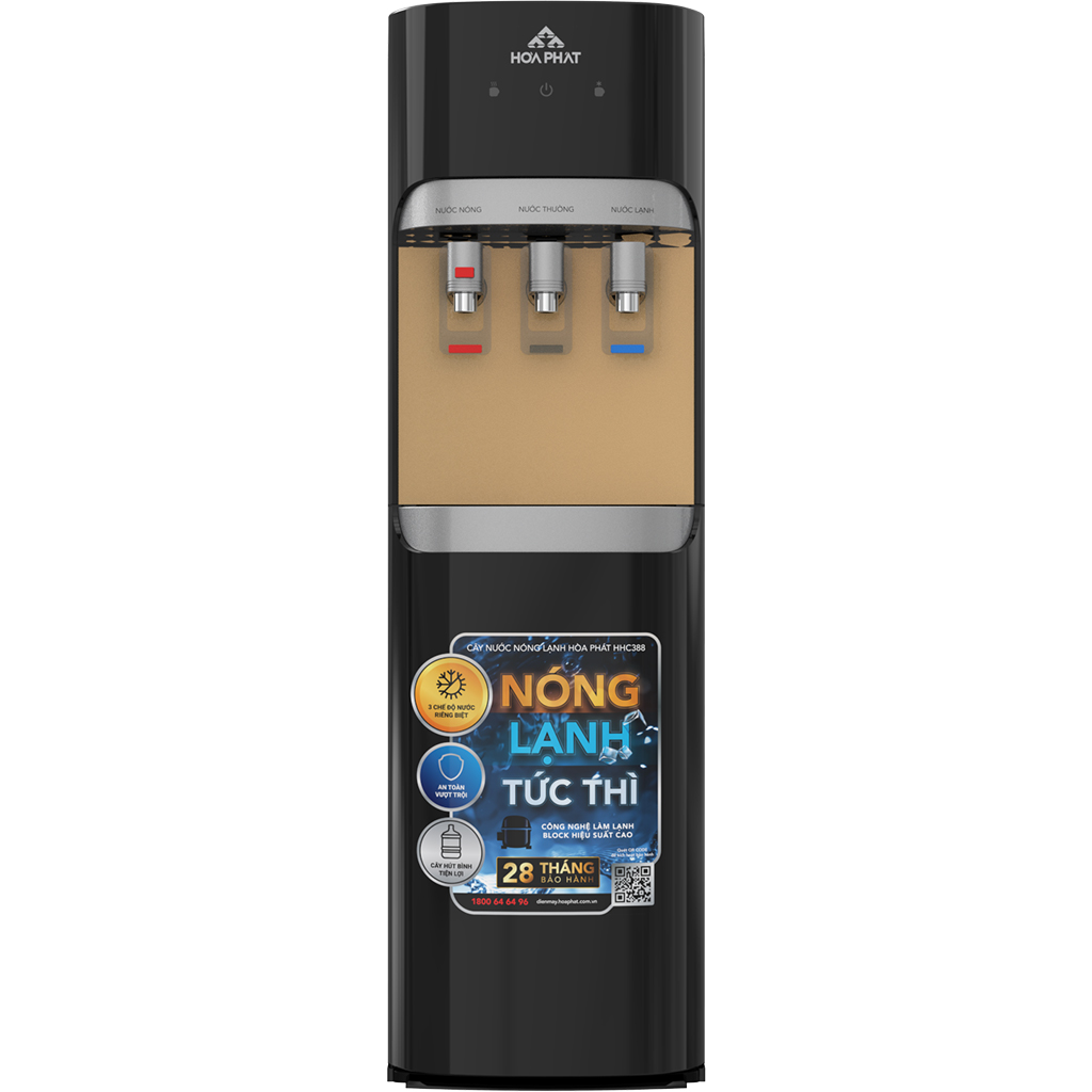 Cây nước nóng lạnh hút bình Hòa Phát HHC388
