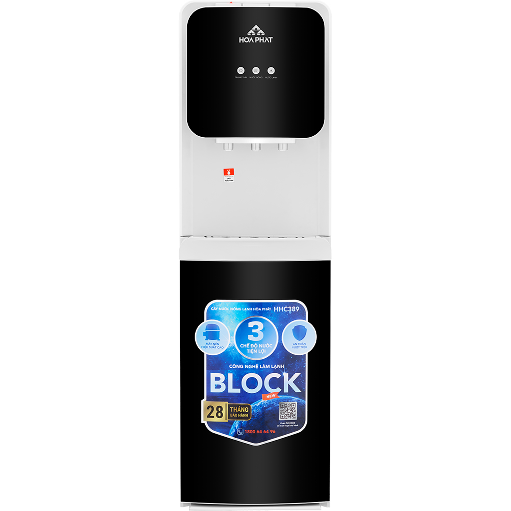 Cây nước nóng lạnh hút bình Hòa Phát HHC389