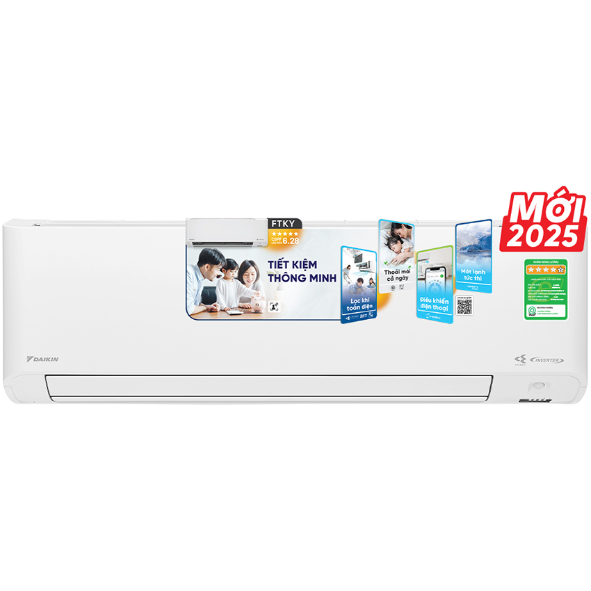 Máy Lạnh Daikin Inverter 2 Hp Ftky50Zvmv/Rky50Zvmv
