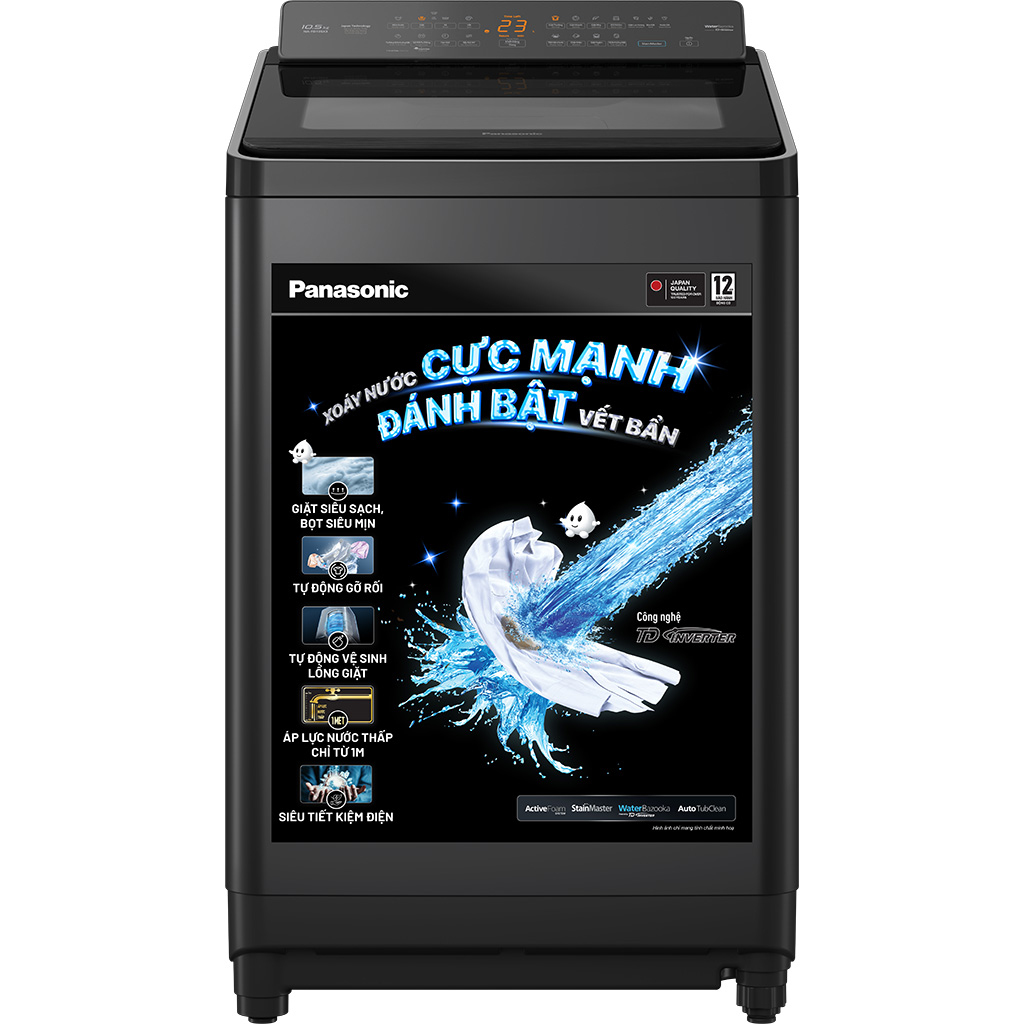 Máy Giặt Panasonic Inverter 10.5 Kg Na - Fd105X3Bv