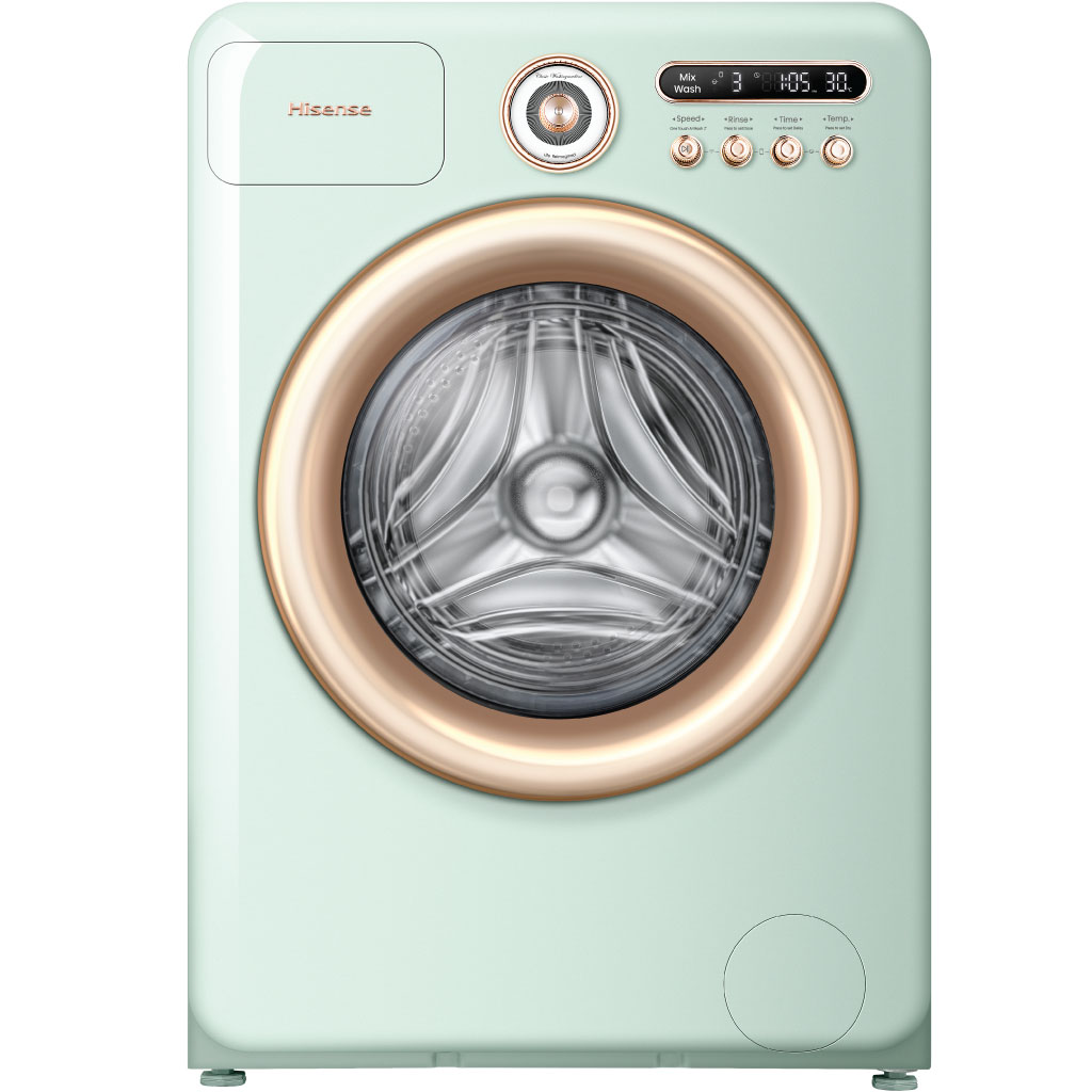 Máy Giặt Sấy Hisense Roman Holiday Inverter Giặt 10.5 Kg - Sấy 7 Kg Wd105R5