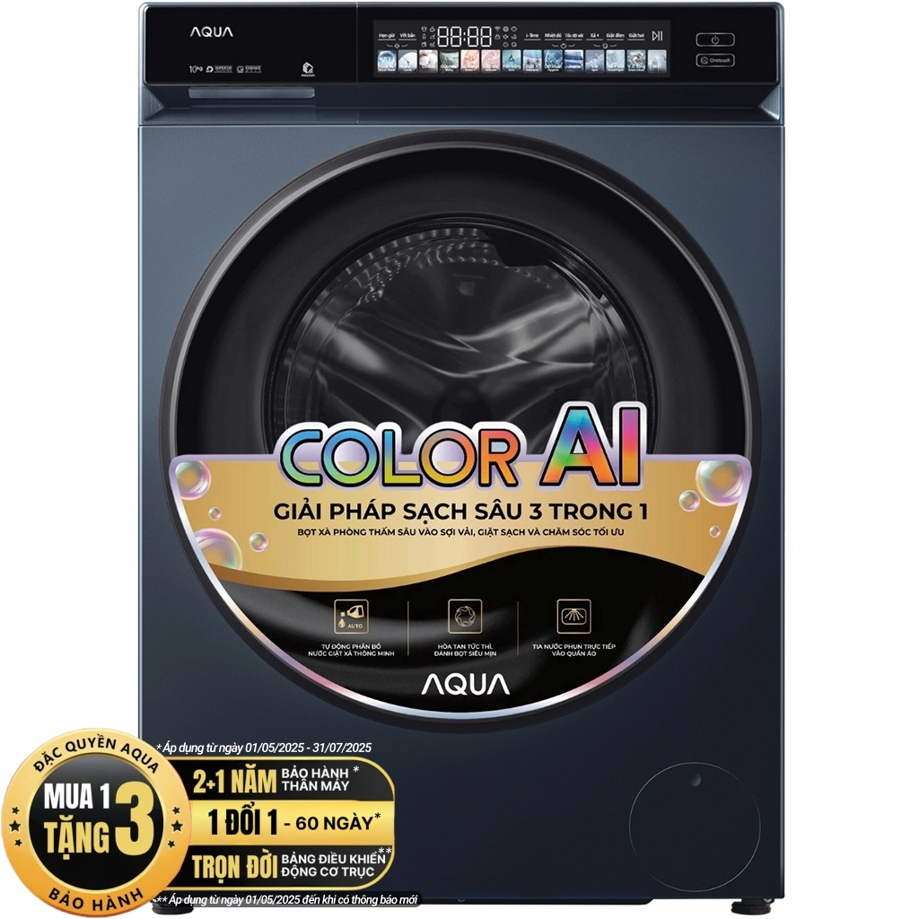 Máy Giặt Aqua Inverter 10 Kg Aw10 - B4377U1L(Gn)