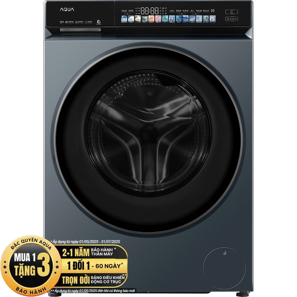 Máy Giặt Aqua AW12-BD4377U1L 12kg Inverter