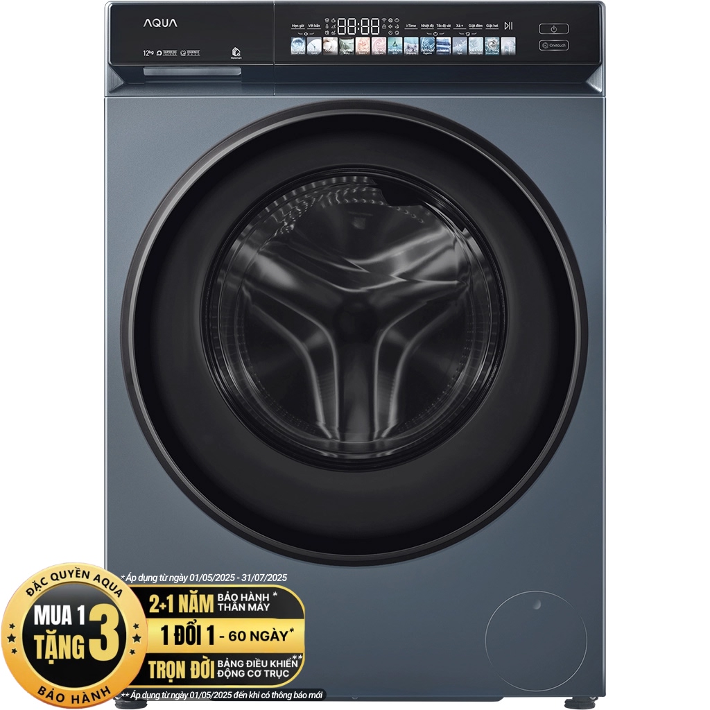 Máy Giặt Aqua AW12-B4377U1L 12kg Inverter