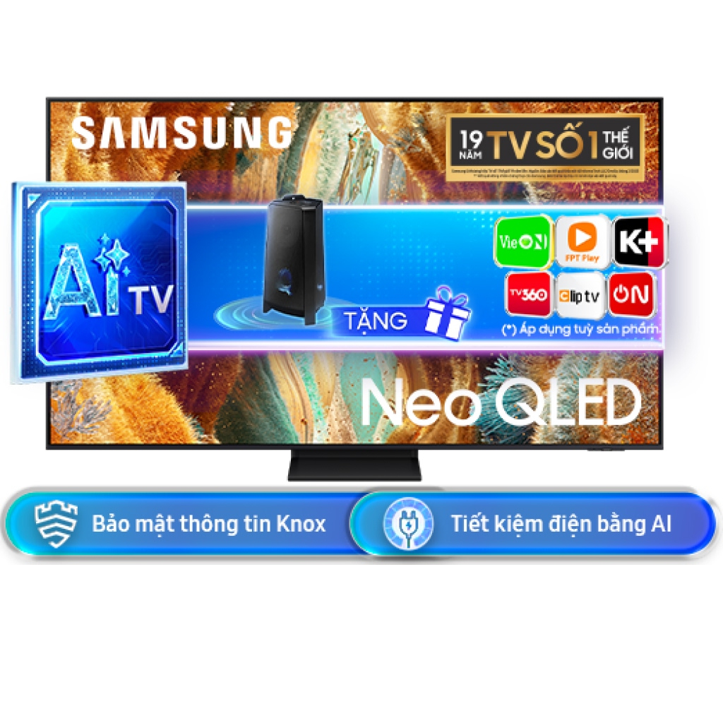 Smart Ai Tivi Neo Qled Mini Led Samsung 4K 55 Inch Qa55Qn70Fakxxv