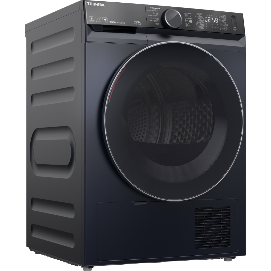 Máy sấy quần áo Toshiba Inverter 10Kg TD-BP110GHV(MG) Máy sấy bơm nhiệt Toshiba Inverter 10 kg TD-BP110GHV(MG)