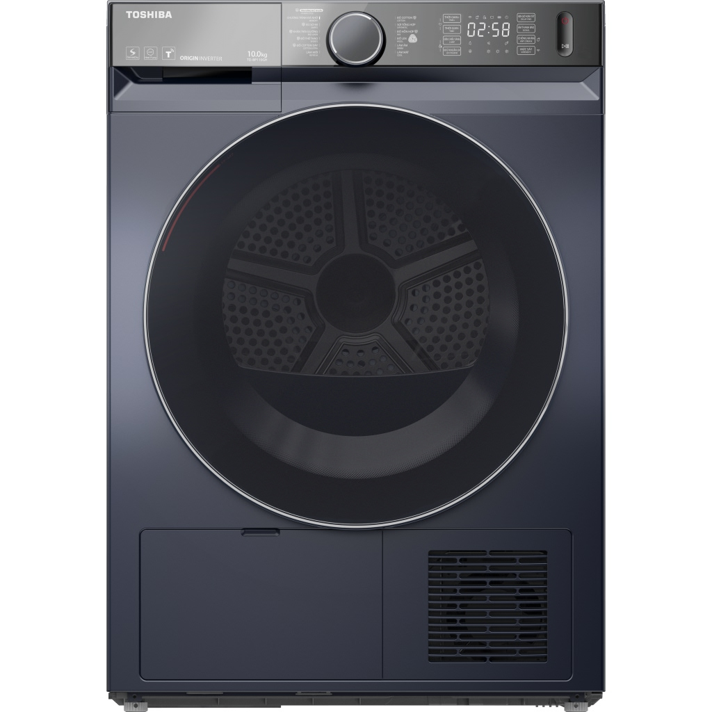 Máy Sấy Quần Áo Bơm Nhiệt Toshiba Inverter 10 Kg Td - Bp110Ghv(Mg)