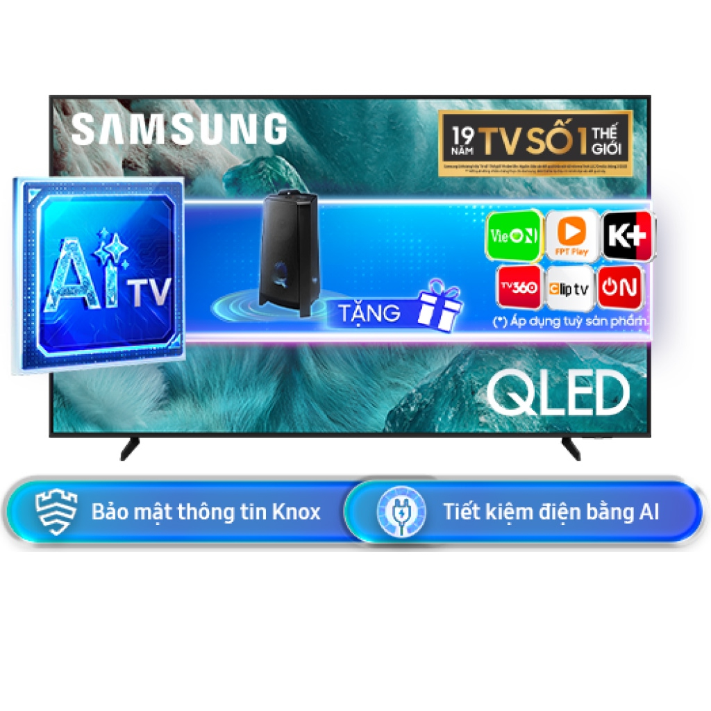 Smart Tivi Qled Samsung 4K 85 Inch Qa85Q7Faakxxv