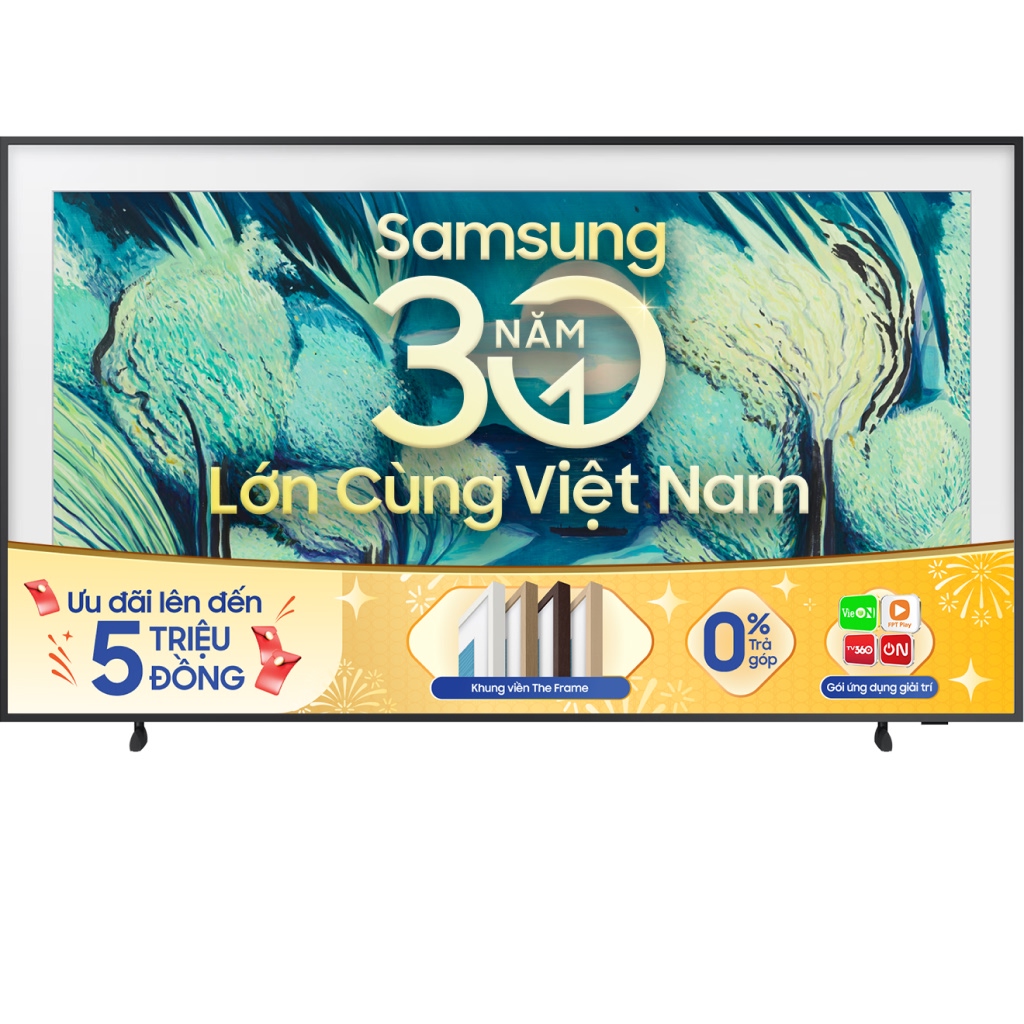 Tivi Samsung QA75LS03FAKXXV QLED Lifestyle