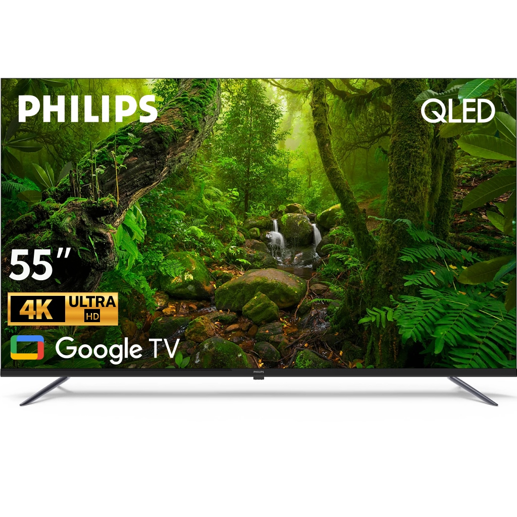 Google Tivi Philips Qled 4K 55 Inch 55Pqt8169/74