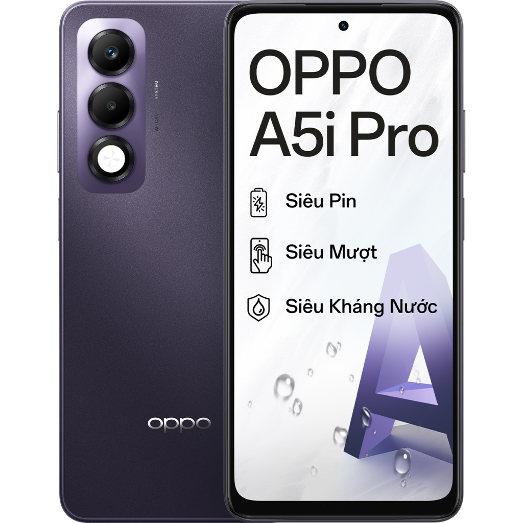 Điện Thoại Oppo A5I Pro 8Gb/128Gb (Cph2755) Tím
