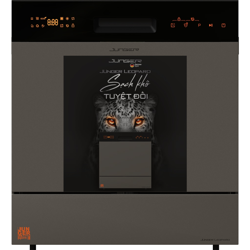 Máy Rửa Chén Junger 12 - 13 Bộ Leopard - Dwj - 133 - Ms