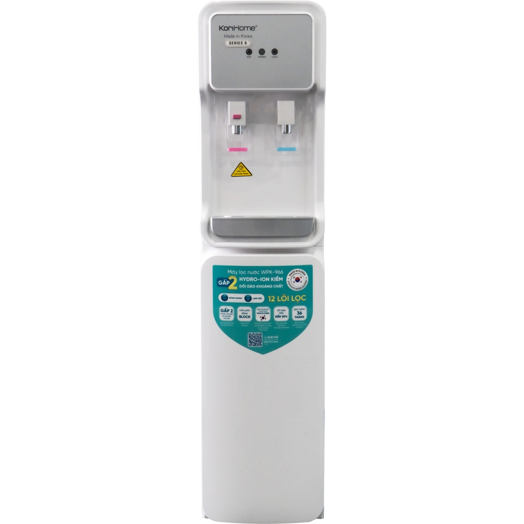 Máy Lọc Nước Nóng Lạnh Korihome 12 Lõi Wpk - 966