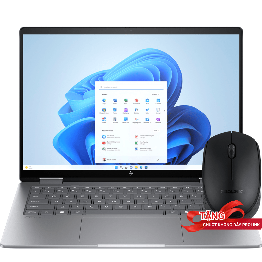 Laptop Hp Envy X360 14 - Fc0086Tu U7 - 155U/32Gb/512Gb/Win11 (A19Bwpa)