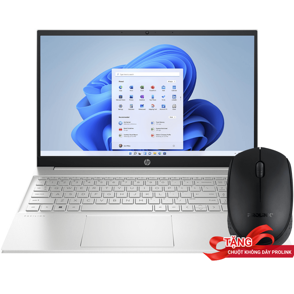 Laptop HP Pavilion 15-EG3112TU i7-1355U/16GB/512GB/Win11 (8U6L9PA)