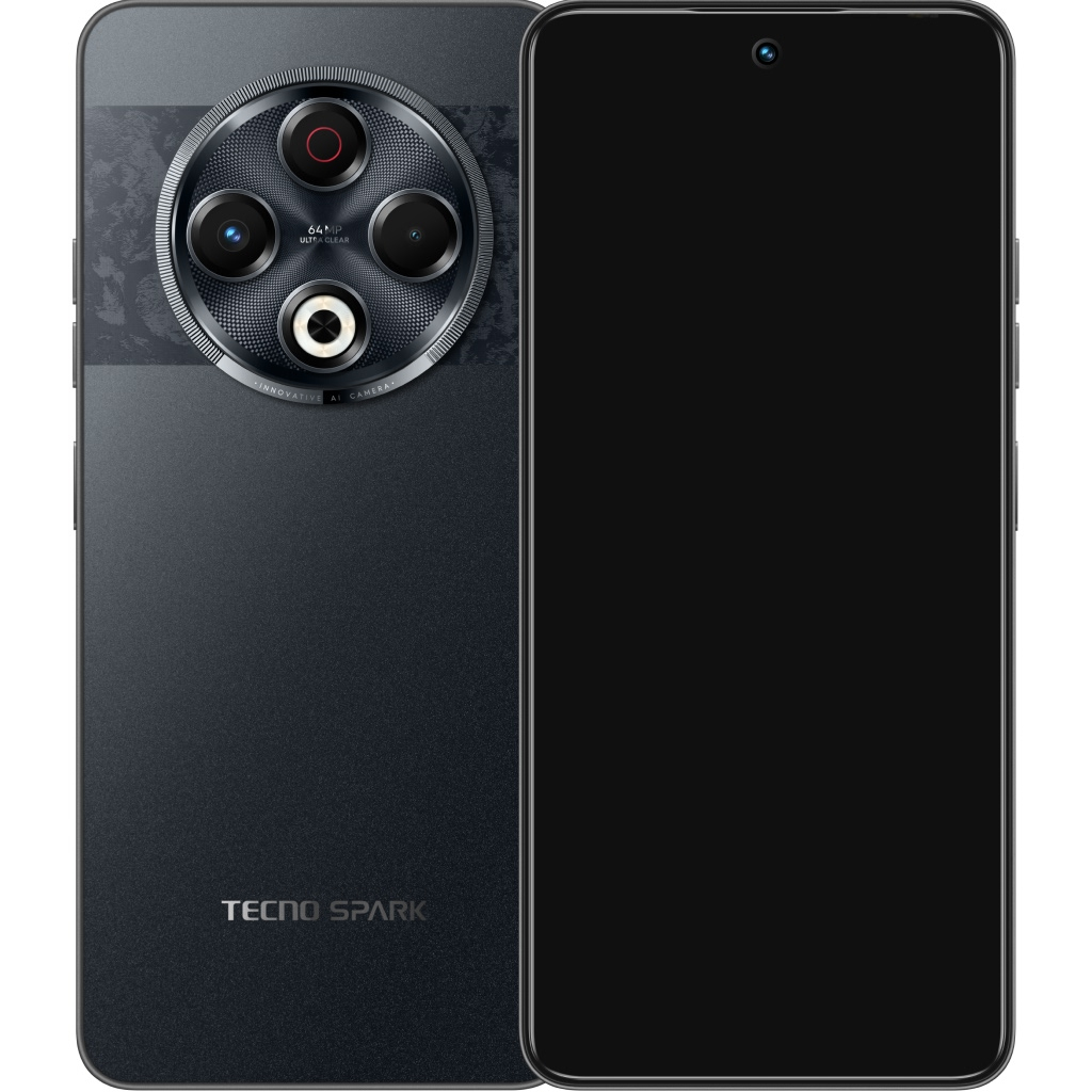 Điện Thoại Tecno Spark 30 8Gb/128Gb Đen Bóng Đêm