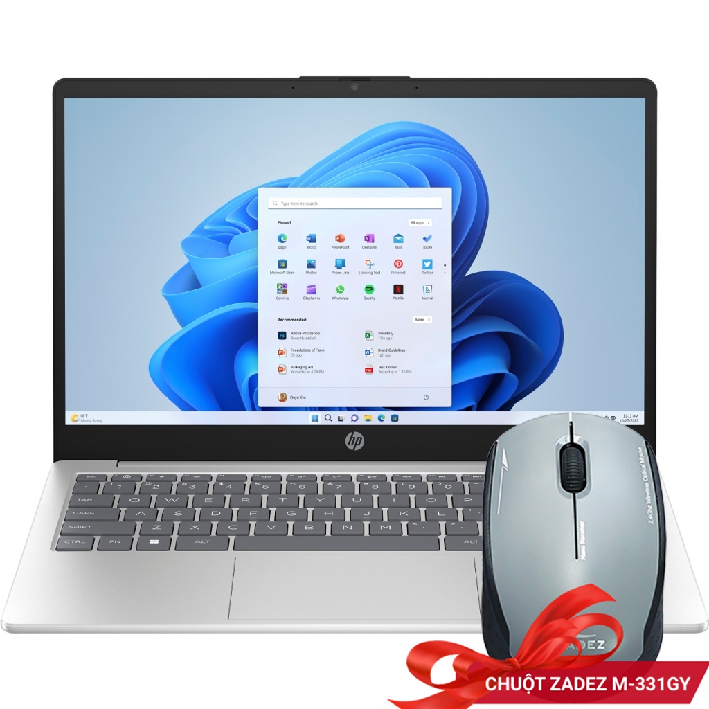 Laptop HP 14-ep1007TU Core i7-150U 16GB 512GB Bạc