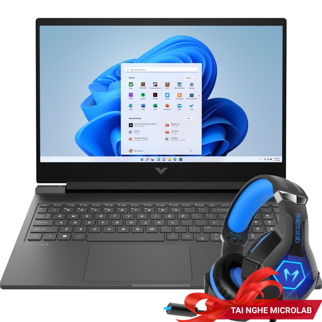 Laptop HP Victus Gaming 16-s0135AX R7-7840HS 32GB 512GB Đen
