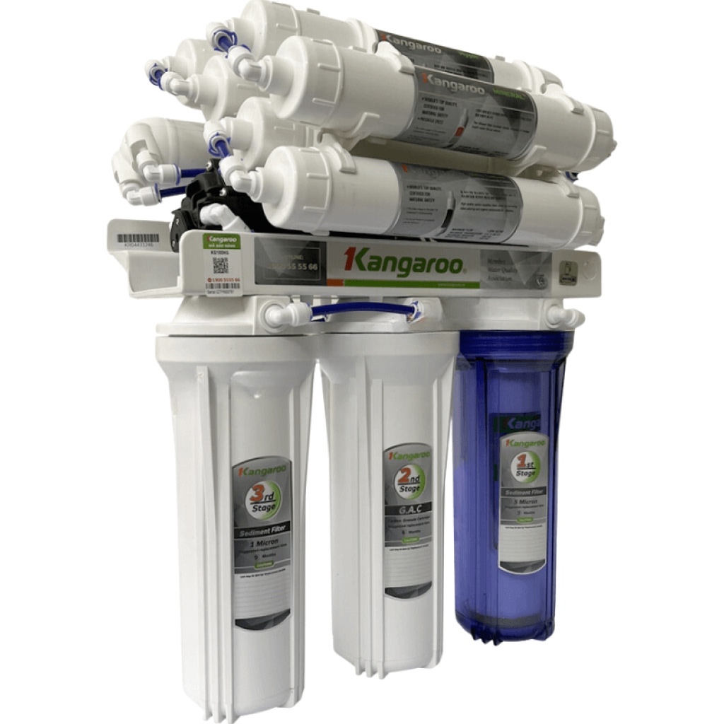 Máy lọc nước Kangaroo 10 lõi lọc KG100HG KV