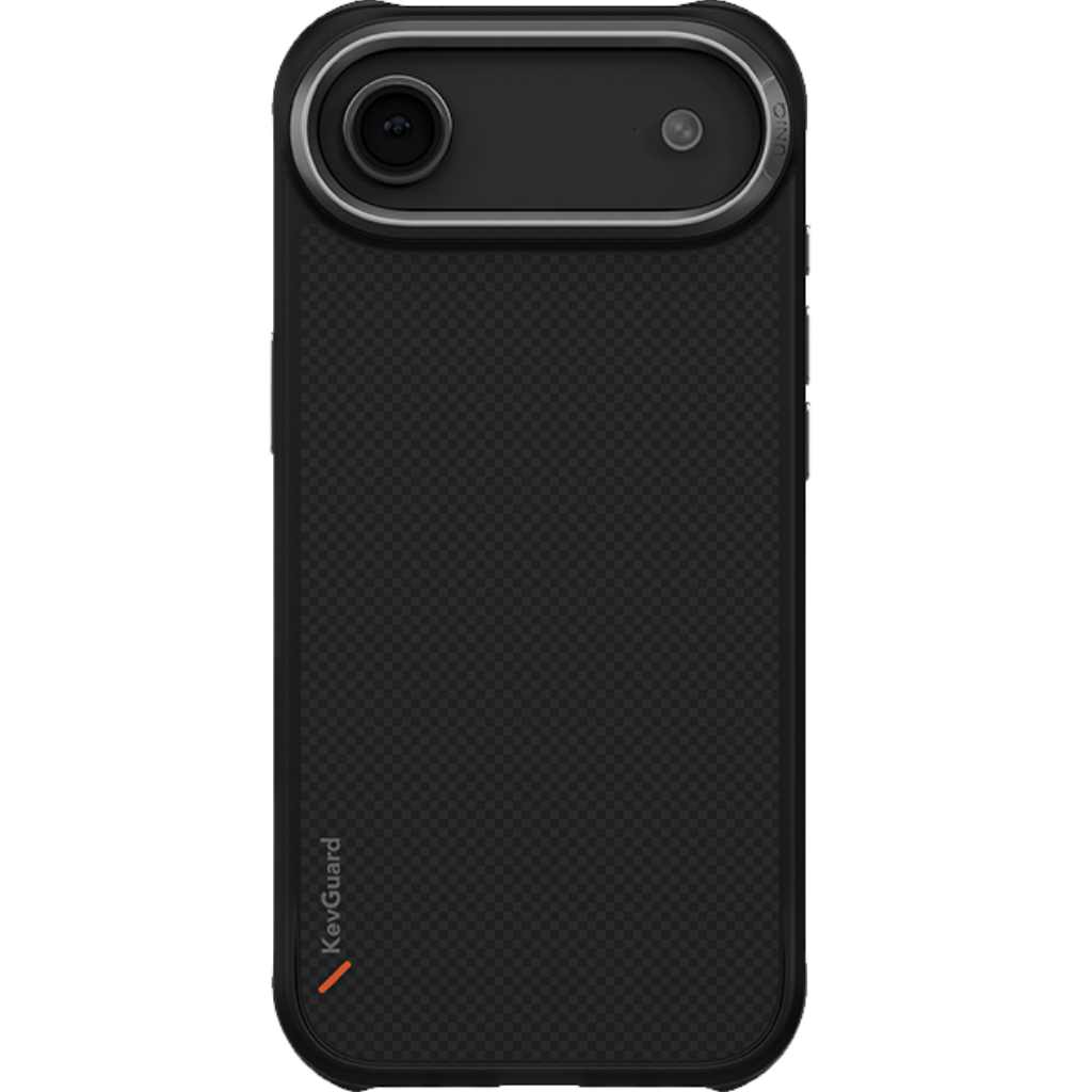 Ốp lưng iPhone 17 Air Uniq Hybrid CarbonBlack